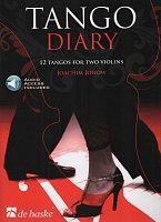 TANGO DIARY + Audio Online / 12 pieces for two violins