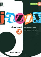 JAZZY CLARINET FOR YOUNG PLAYERS 2 / klarinet a klavír