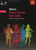 MORE TIME PIECES FOR CELLO 2 (grade 4-7) / violoncello and piano