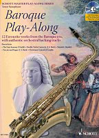 BAROQUE PLAY ALONG + CD / tenor sax & piano