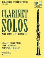 Clarinet Solos with Piano Accompaniment – Easy Level + Audio Online / klarinet a klavír (online)