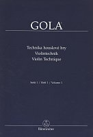 Gola Zdeněk - Technika houslové hry 1