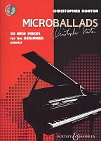 MICROBALLADS + CD / 20 snadných balad pro klavír