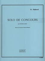 Rabaud: SOLO DE CONCOURS / clarinet and piano