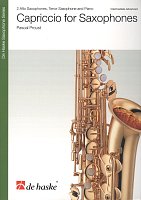 Capriccio for Saxophones / skladba pro tři saxofony (AAT) a klavír