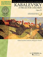 KABALEVSKY - 24 Pieces for Children, Op.39 + Audio Online / sólo klavír