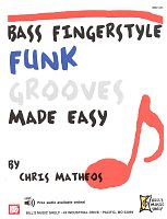 BASS FINGERSTYLE - FUNK GROOVES Made Easy + Audio Online