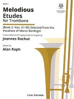 Melodious Etudes for Trombone 2 + Audio Online / trombon (pozoun)