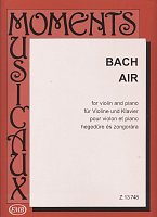 Bach: AIR / violin + piano