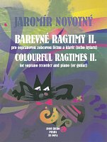Colourful Ragtimes II. - soprano recorder & piano