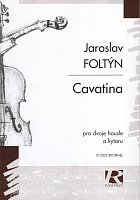 Foltyn: Cavatina / two violins and guitar
