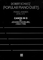 CANON IN D by Johann Pachelbel - 1 piano 4 hands