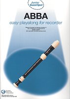 ABBA easy arrangements + Audio Online / recorder