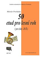 50 studies for horn (grade 2-3) - Miloslav Procházka