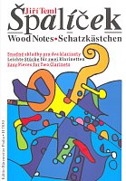 Wood Notes - Jiří Teml / six easy pieces for two clarinets