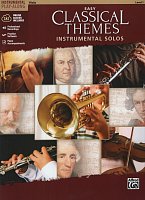 Easy CLASSICAL THEMES - Instrumental Solos + Audio Online / viola a klavír (PDF)