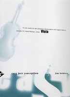 EASY JAZZ CONCEPTION + CD / viola (15 solo etudes for jazz phrasing, interpretation and improvisation)