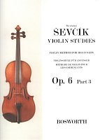 Otakar Ševčík - Opus 6, VIOLIN STUDIES, book 3