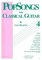 POPSONGS 4 for Classical Guitar by Cees Hartog