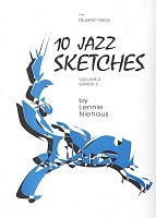 10 JAZZ SKETCHES 2 by Lennie Niehaus / trumpet trios