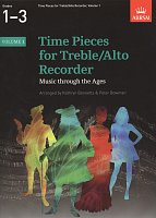 Time Pieces 1 (grade 1-3) / treble (alto) recorder and piano