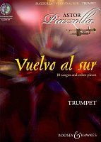 VUELVO AL SUR by Astor Piazzolla + CD / trumpet & piano