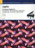 JOPLIN - 6 Ragtimes / šest ragtimů pro klavír