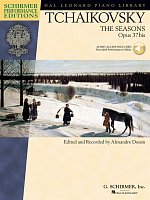 TCHAIKOVSKY - THE SEASONS, Op.37bis + Audio Online / piano solos