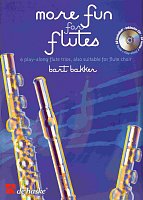 More Fun for Flutes + CD   flute trios
