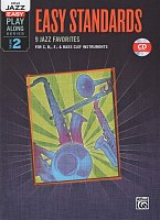 Alfred Jazz Easy Play Along Series 2 -  Easy Standards + CD / sólový sešit