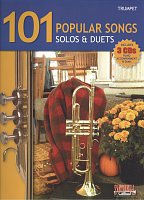 101 POPULAR SONGS SOLOS & DUETS + 3x CD / trumpeta (trubka)
