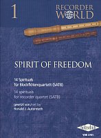 Spirit of Freedom - 14 spirituals for recorder quartet (SATB)