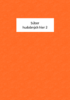 Subor hudobnych hier 2 (Slovak version)
