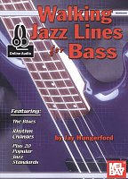 Walking Jazz Lines for Bass + Audio Online