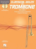CLASSICAL SOLOS for Trombone 2 + CD / pozoun a klavír (PDF)