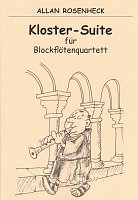 Rosenheck: KLOSTER - SUITE für Blockflötenquartett (SATB) / recorder quartets (SATB) - score