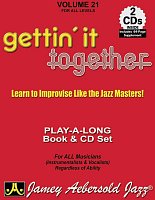 AEBERSOLD PLAY ALONG 21 - Gettin' It Together + 2x CD