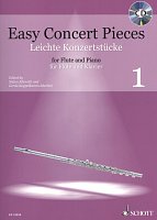 Easy Concert Pieces 1 + CD / snadné koncertní skladby pro příčnou flétnu a klavír