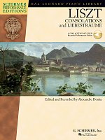 LISZT - Consolations and Lieberstraume + Audio Online / fortepian solo