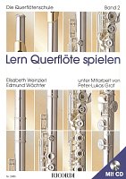 LERN QUERFLOETE SPIELEN 2 + CD / škola hry na příčnou flétnu 2