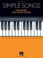 SIMPLE SONGS / 50 oblíbených písniček a melodií v nejsnadnější úpravě pro klavír
