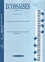 Dvořák: Ecossaises Op.41 (Skotské tance) / 2 klavíry 8 rukou