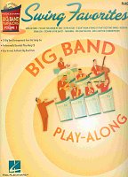 BIG BAND PLAY-ALONG 1 - SWING FAVORITES + CD / klavír