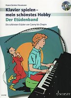 Klavier spielen: Der Etüdenband - nejkrásnější etudy od Czerného až po Chopina  + CD / klavír