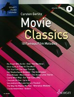 MOVIE CLASSICS (18 Famous Film Melodies) + Audio Online solo piano