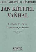 6 sonatinas for piano by Jan Krtitel Vaňhal
