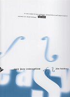 EASY JAZZ CONCEPTION + CD / housle - 15 sólových etud pro jazzové frázování, interpretaci a improvizaci