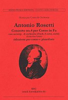 CONCERTO No.4 F-DUR by Antonio Rosetti - f horn & piano