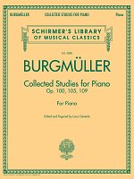 BURGMÜLLER: Collected Studies For Piano, Op.100, Op.105, Op.109