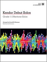 Kendor Debut Solos (grade 1-2) / baritone - piano accompaniment